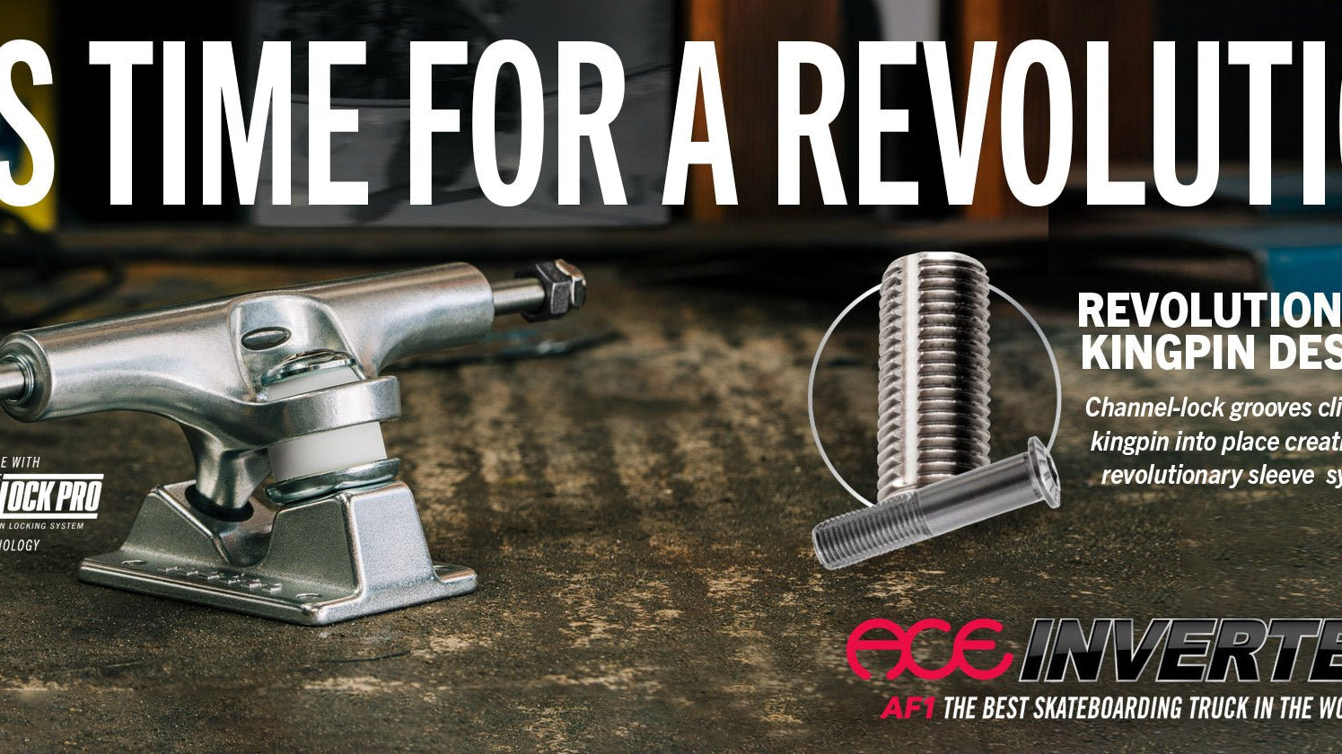 Ace AF-1 Inverted Trucks | Skateboarding’s Most Innovative Design - Switch Skate & Snow