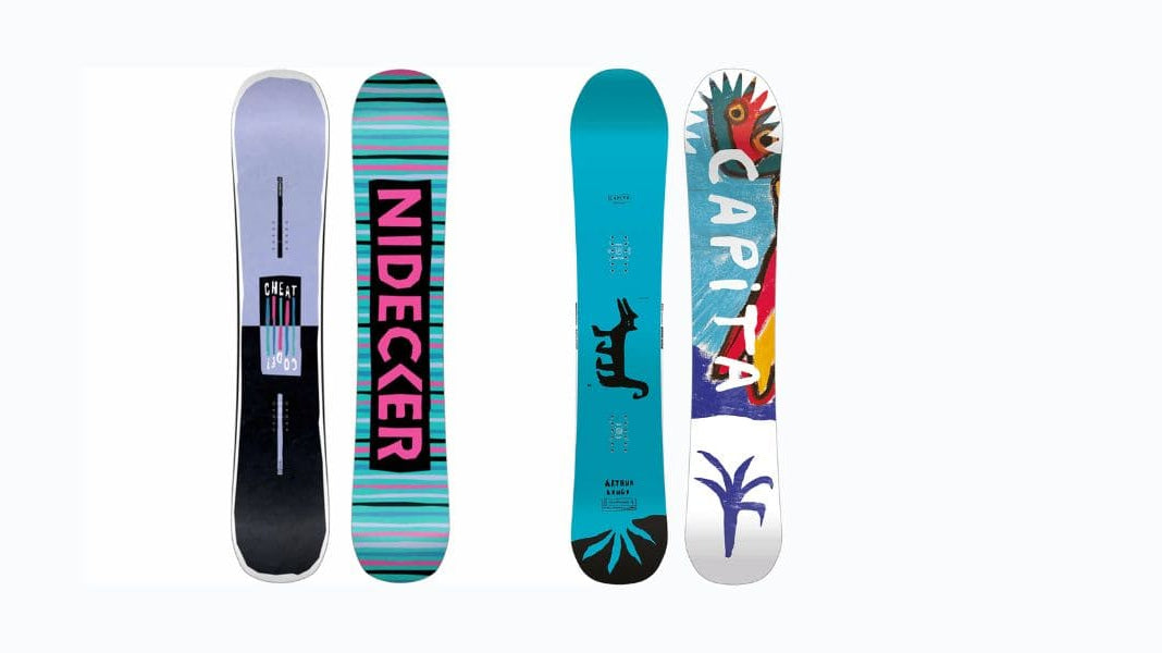 Nidecker Snowboard vs Capita Snowboard Comparison 2026 - Switch Skate & Snow
