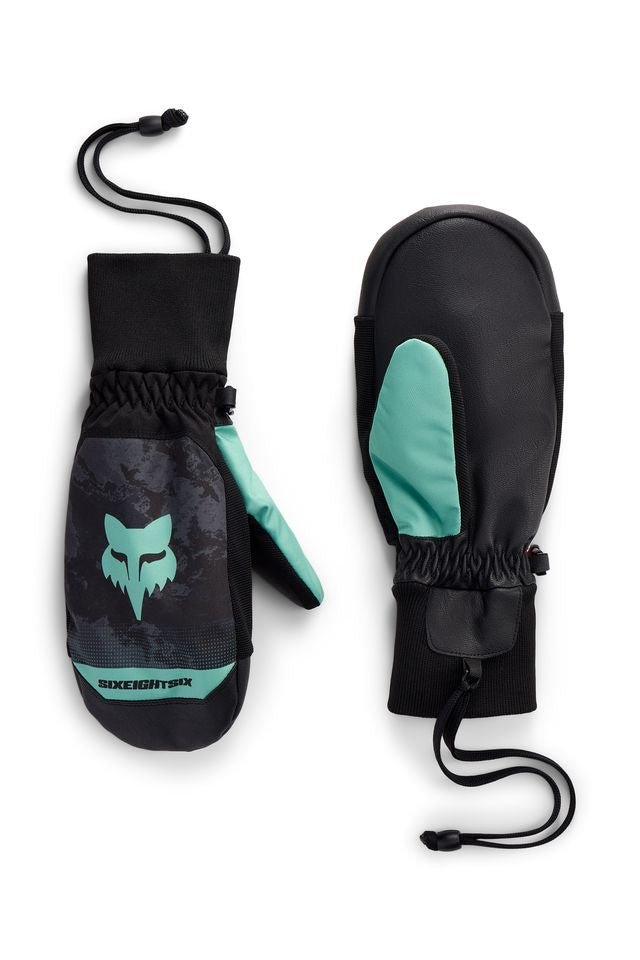 686 2027 Crush Insulated Mitt - Fox Pale Firn - Switch Skate & Snow