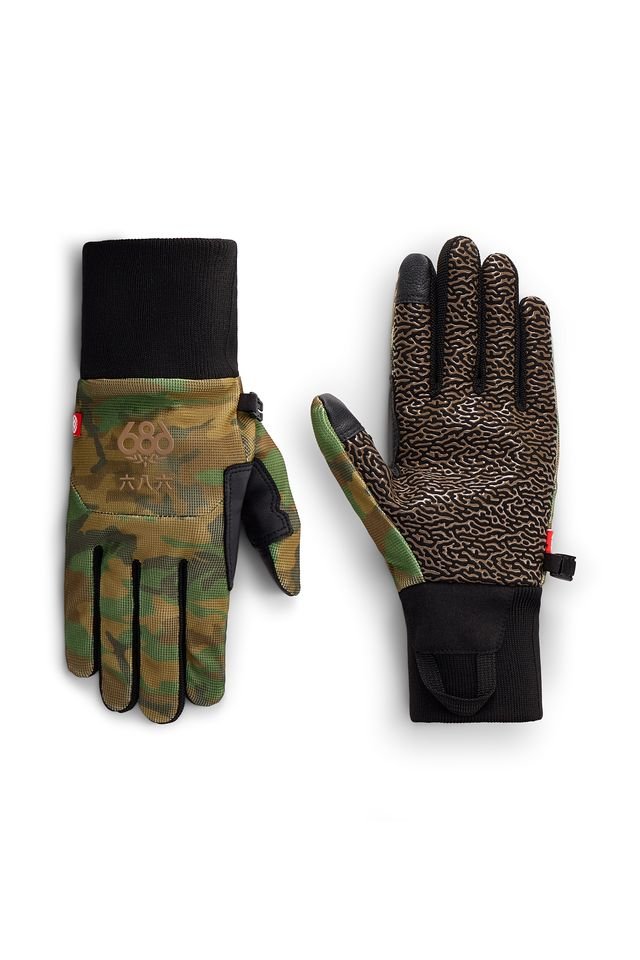 686 2027 Hold Up Pipe Glove - Camo - Switch Skate & Snow