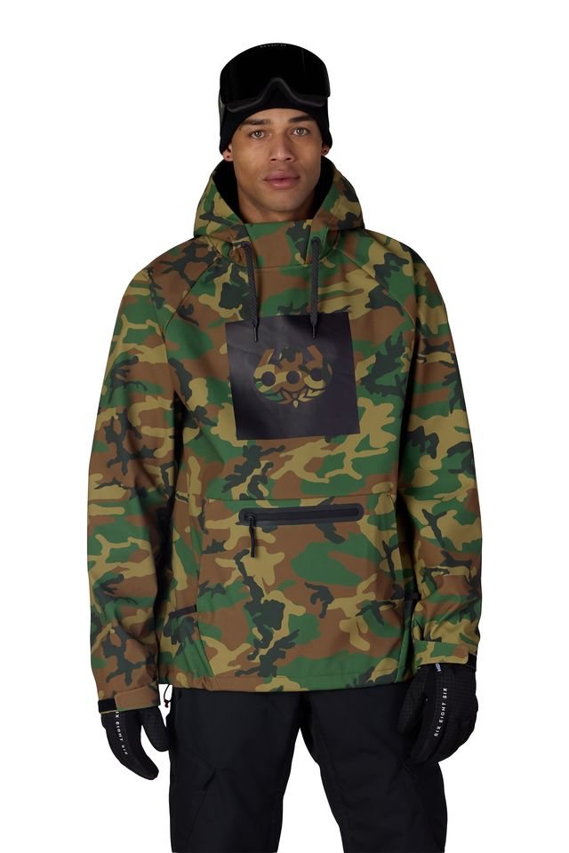 686 2027 Waterproof Hoody - Camo - Switch Skate & Snow