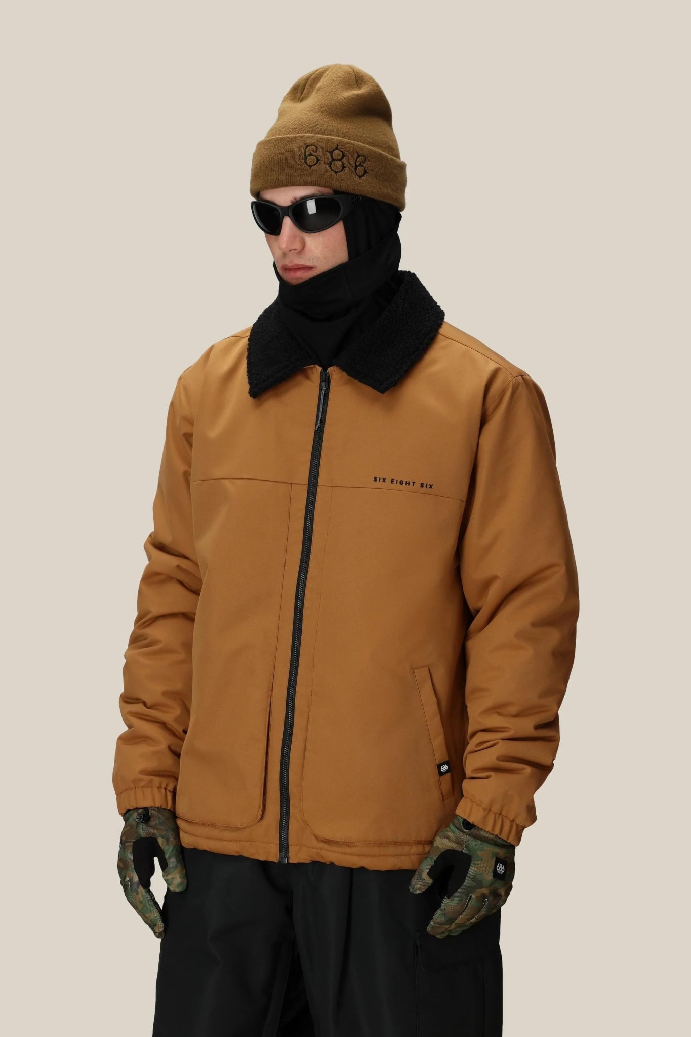 686 Caim Insulated Jacket 2026 - Caramel - Switch Skate & Snow