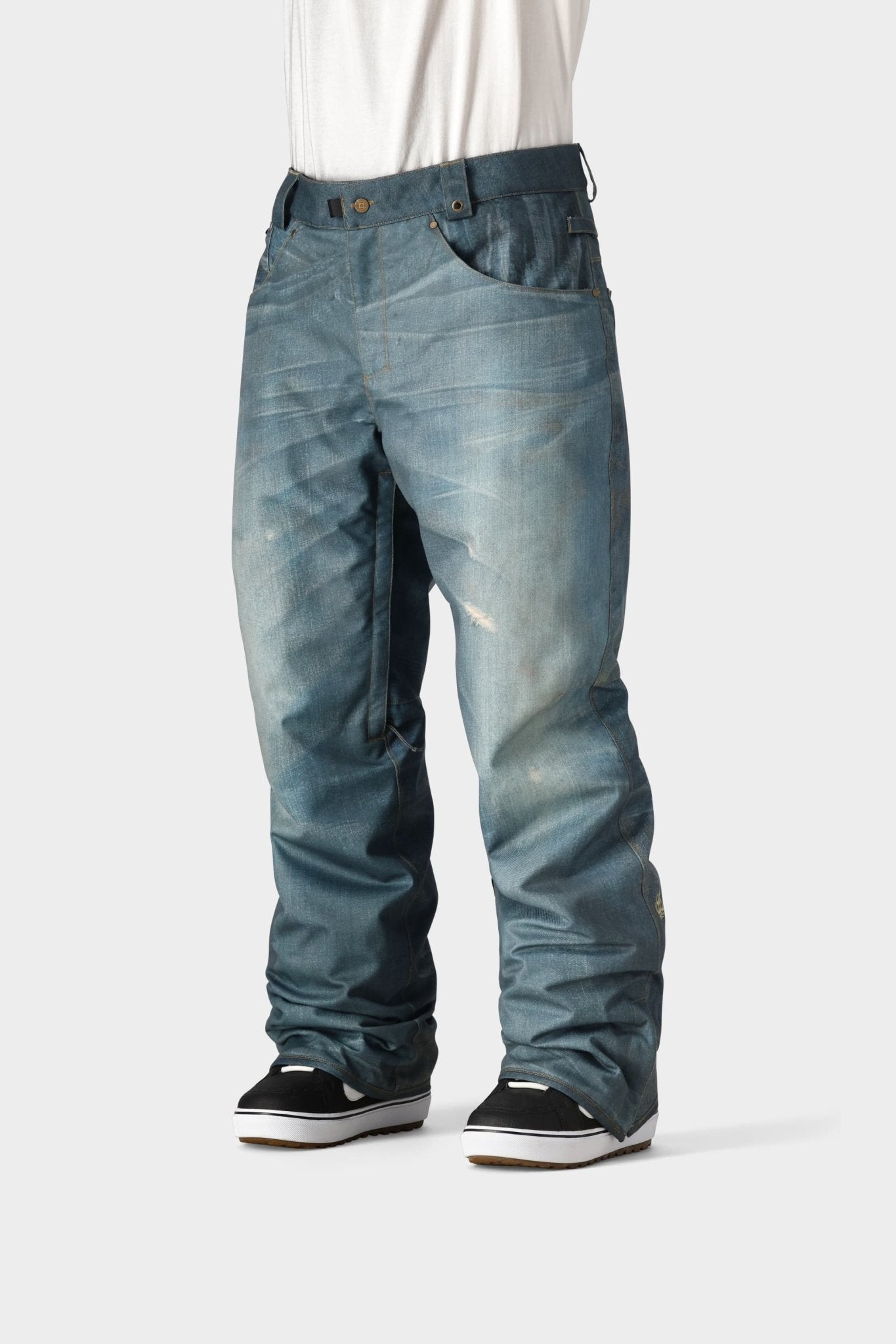686 Deconstructed Denim Pants 2026 - Indigo Denim - Switch Skate & Snow