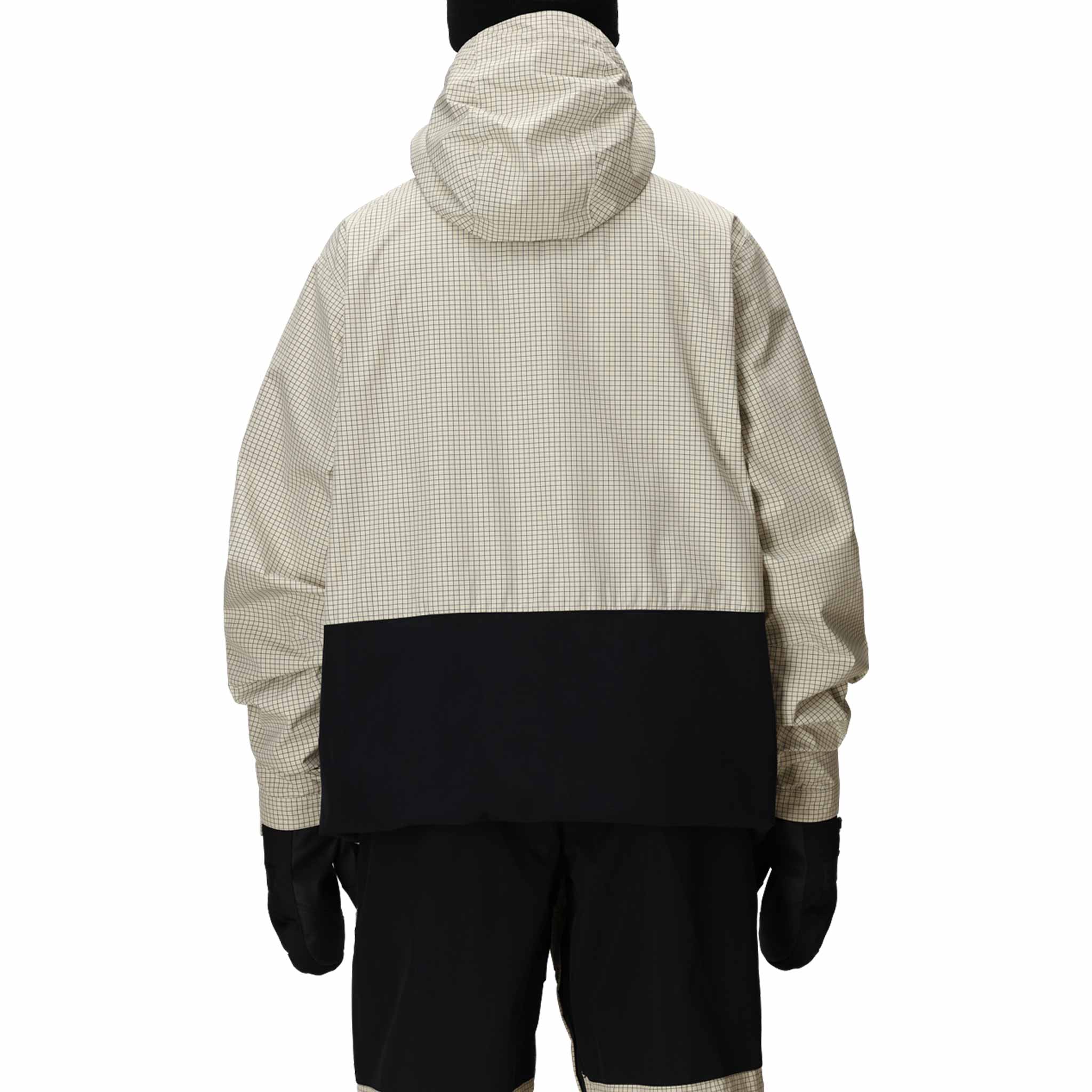 686 Ghost 2.5L Anorak Jacket 2026 - Limestone Ripstop - Switch Skate & Snow