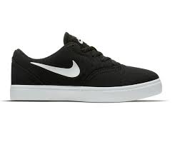 Nike SB Check CNVS GS Shoe - Black/White