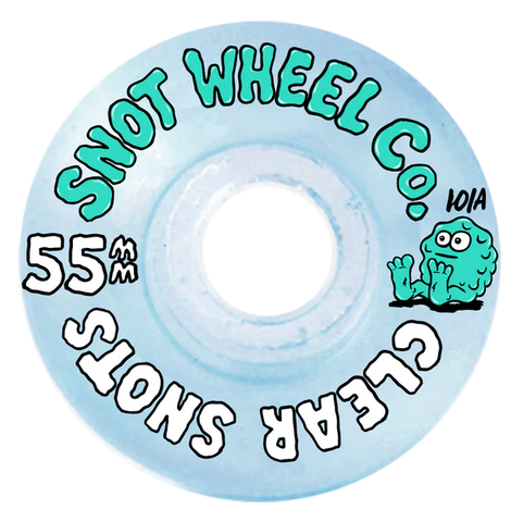 Snot Clear Snots Wheels - 55mm 101A  *Online Only*