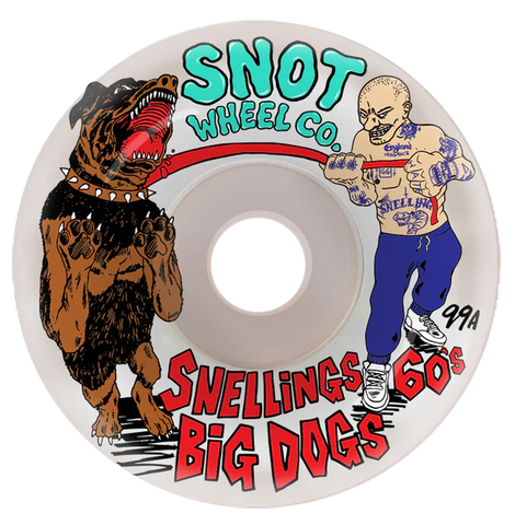 Snot Snellings Dogs Conical Wheels - 60mm 99A  *Online Only*