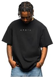 April EMB T-Shirt - Black - Switch Skate & Snow