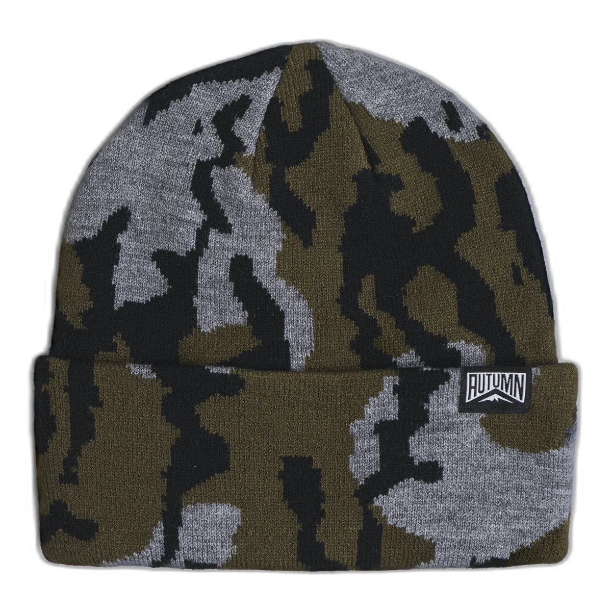 Autumn 2027 Old Growth Camo Beanie - Cement - Switch Skate & Snow