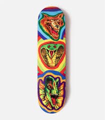 Baker Riley Hawk Fried Beast Deck - 8.0 - Switch Skate & Snow