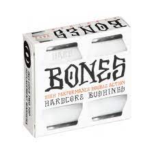 Bones Hardcore Bushings - Hard - White/Black - Switch Skate & Snow
