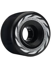 Bones Rough Riders ATF Eternal Flame Wheels - 56mm Black 80A - Switch Skate & Snow
