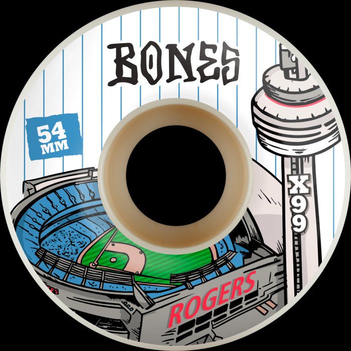 Bones X - Formula Tj Rogers Skateboarding V1 Wheels - 54mm 99A - pre order - Switch Skate & Snow