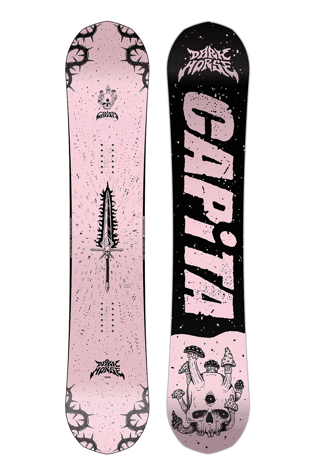 Capita 2027 Dark Horse Snowboard - 158cm - Switch Skate & Snow