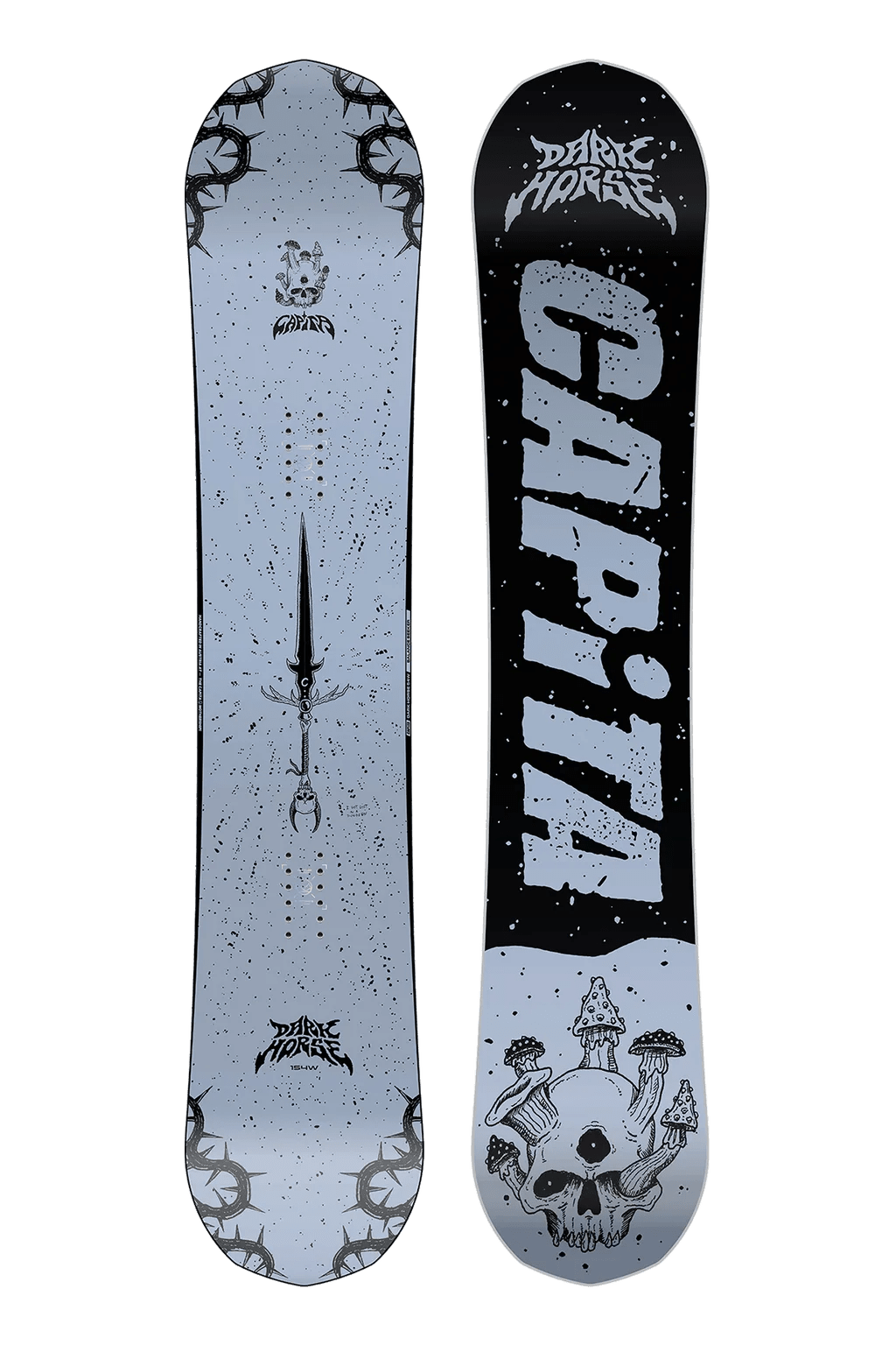 Capita 2027 Dark Horse Wide Snowboard - 154W - Switch Skate & Snow