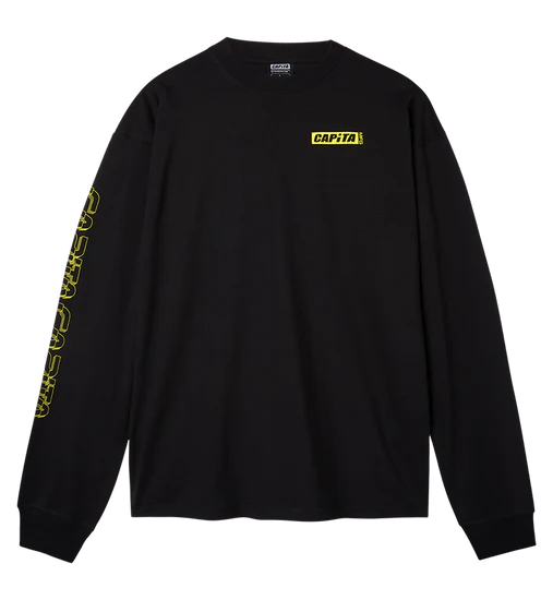 Capita Mothership Longsleeve T-Shirt - Black - Switch Skate & Snow