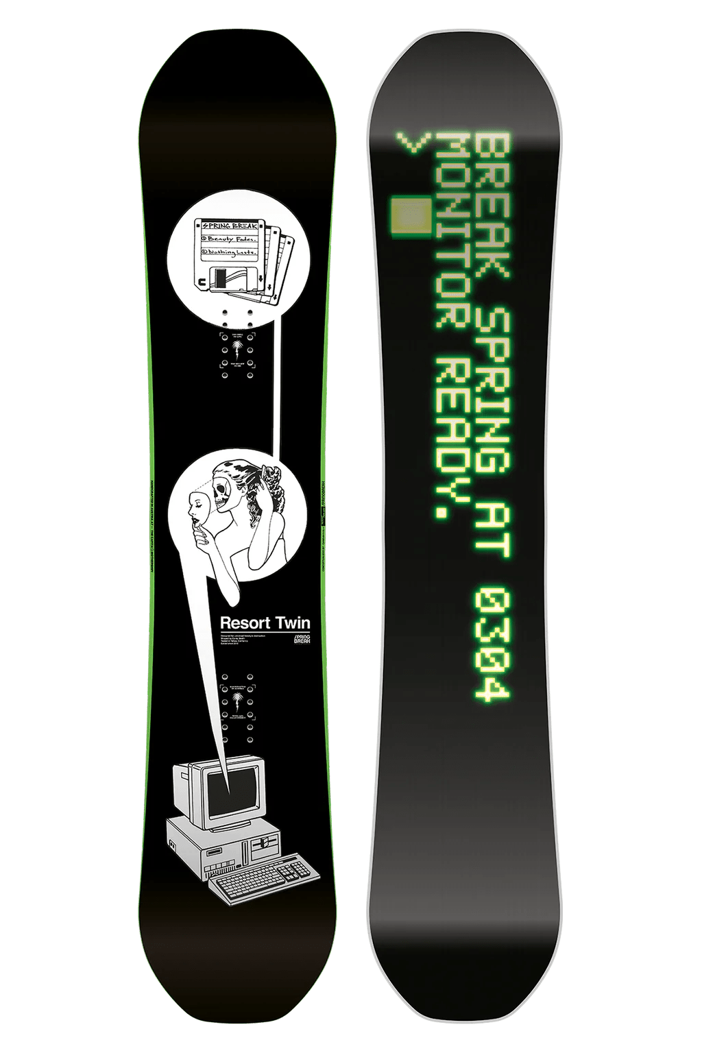 Capita SB Resort Twin Wide Snowboard 2026 - 158W - Switch Skate & Snow