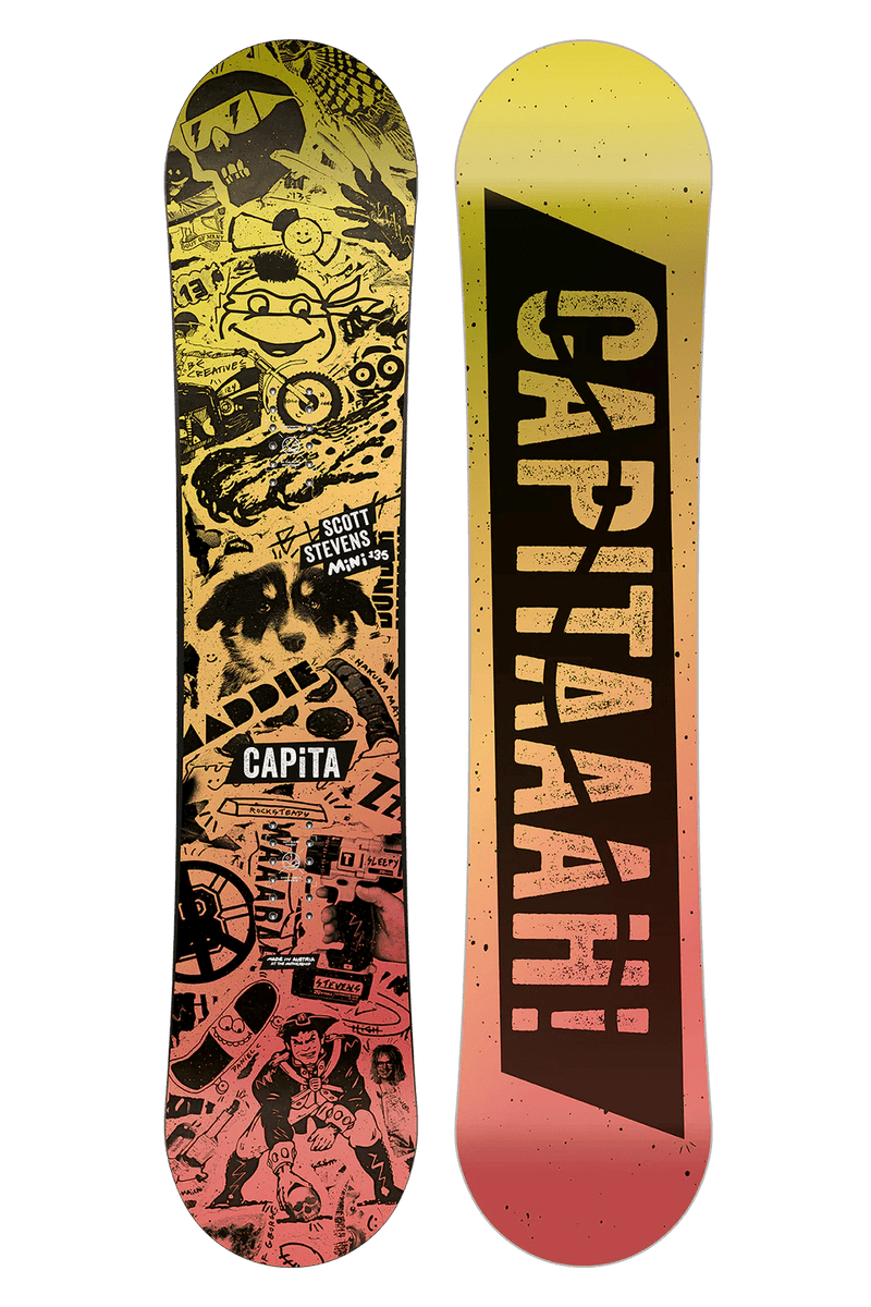 Capita Scott Stevens Mini Snowboard 2026 - 135cm – Switch Skate & Snow