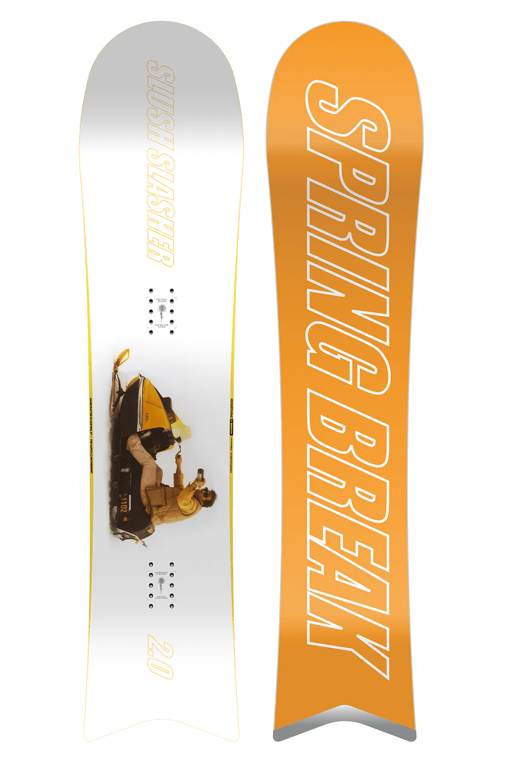 Capita Slush Slasher Snowboard 2025 - 143cm - Switch Skate & Snow