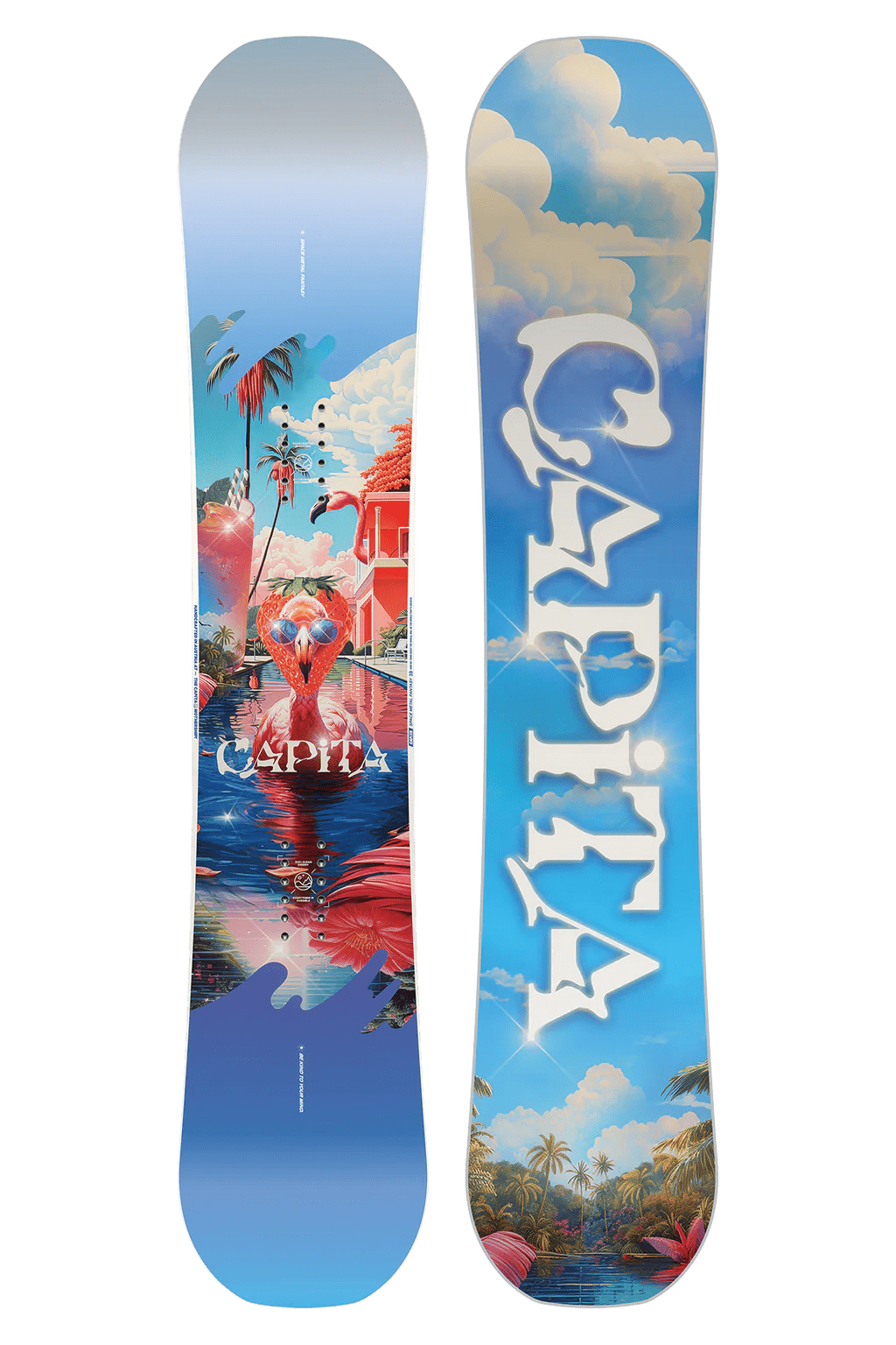 Capita Space Metal Fantasy Snowboard 2025 - 153cm - Switch Skate & Snow