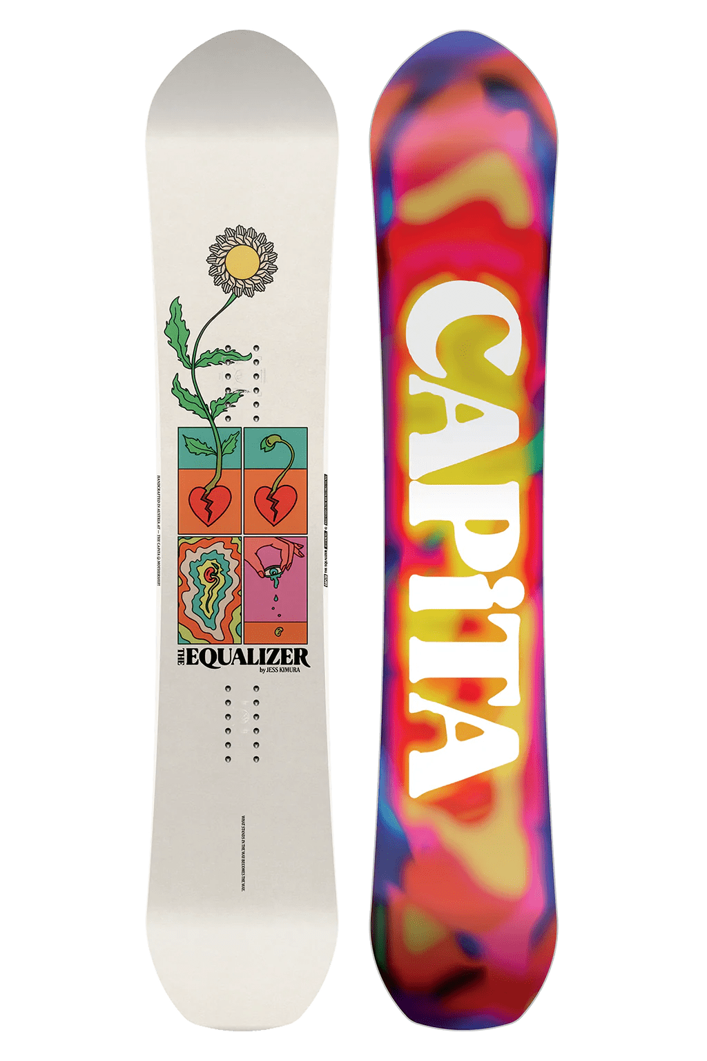Capita The Equalizer by Jess Kimura Snowboard 2026 - 142cm - Switch Skate & Snow