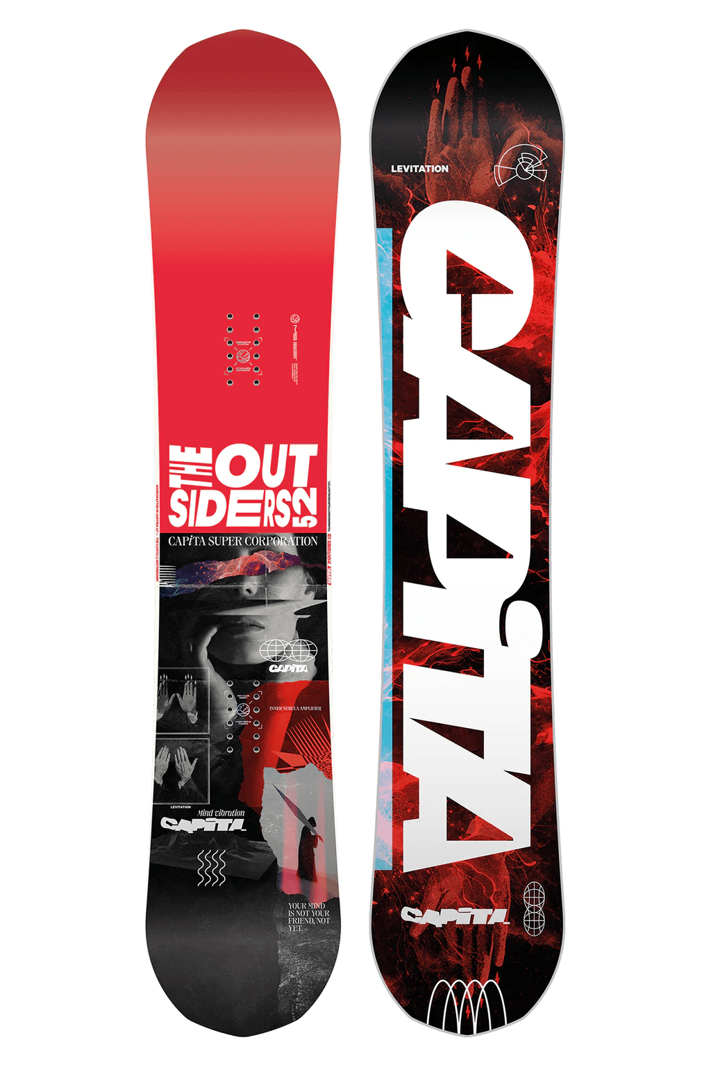 Capita The Outsiders Snowboard 2025 - 152cm - Switch Skate & Snow