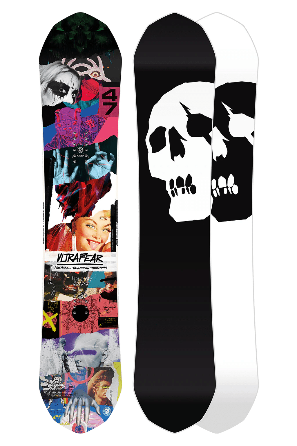 Capita Ultrafear Snowboard 2025 - 147cm - Switch Skate & Snow