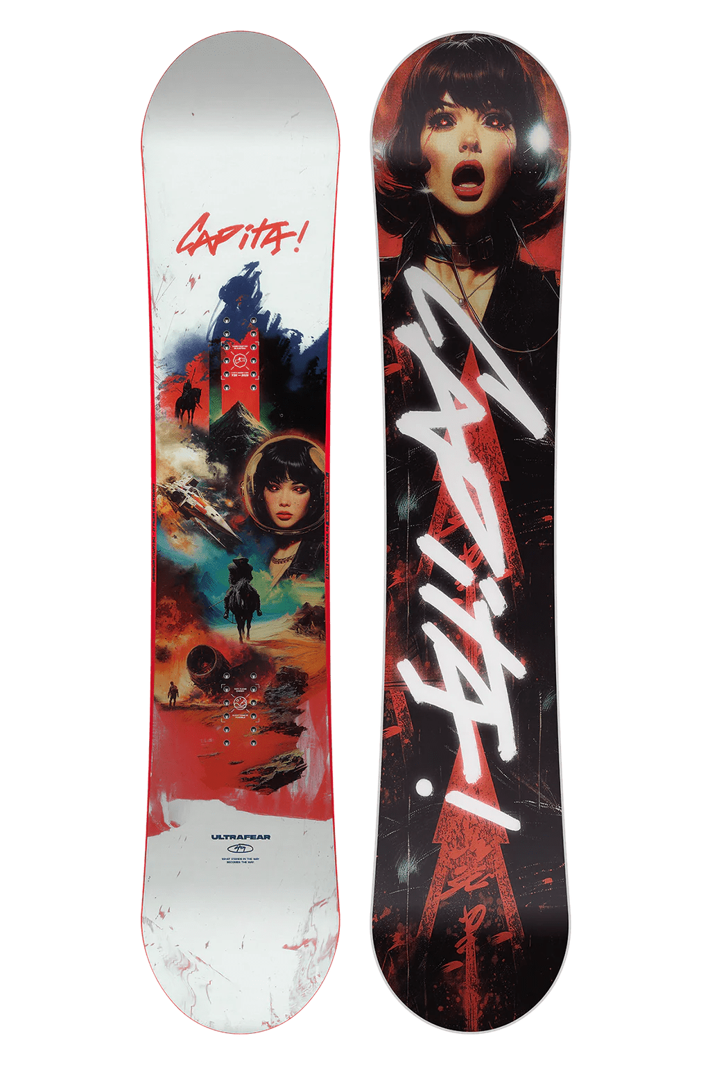 Capita Ultrafear Snowboard 2026 - 157cm - Switch Skate & Snow