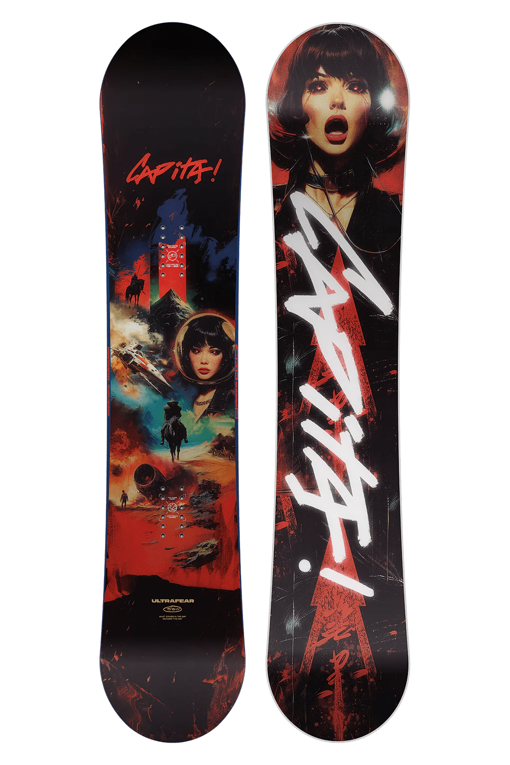 Capita Ultrafear Wide Snowboard 2026 - 157W - Switch Skate & Snow