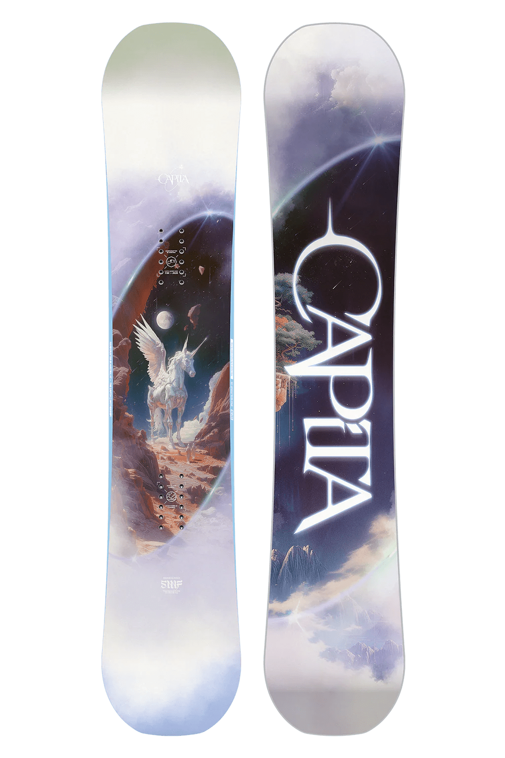 Capita Womens Space Metal Fantasy Snowboard 2026 - 147cm - Switch Skate & Snow