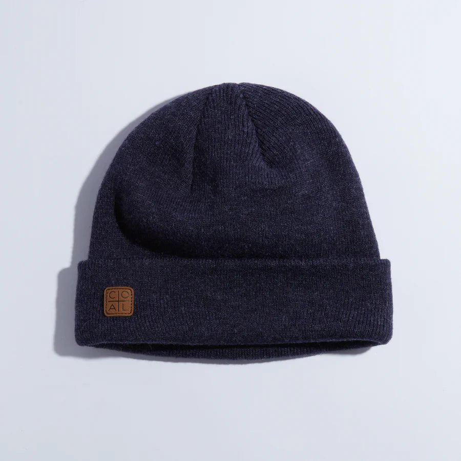Coal 2024 Harbor Beanie - Heather Navy - Switch Skate & Snow