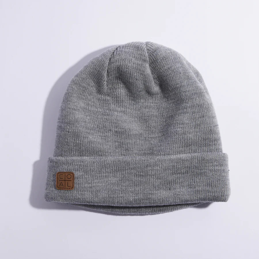 Coal 2024 Harbor Beanie - Light Heather Grey - Switch Skate & Snow