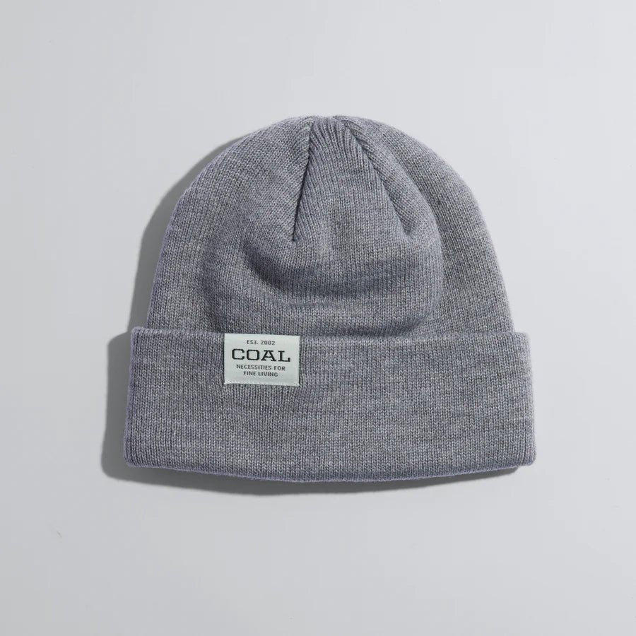 Coal 2024 Uniform Low Beanie - Heather Grey - Switch Skate & Snow