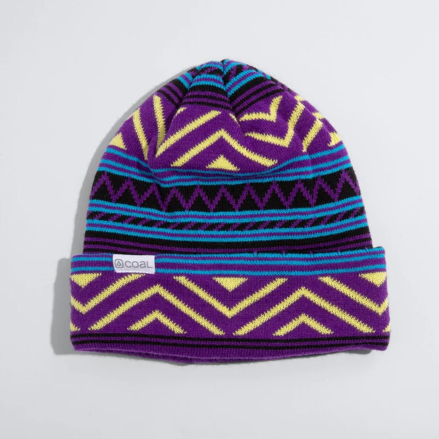 Coal 2024 Weston Knit Beanie - Purple - Switch Skate & Snow