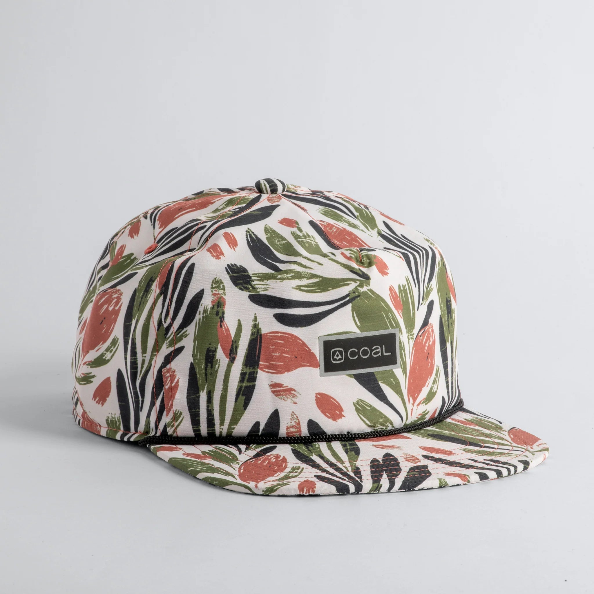 Coal 2025 Pontoon Hat - Hand Floral Khaki - Switch Skate & Snow