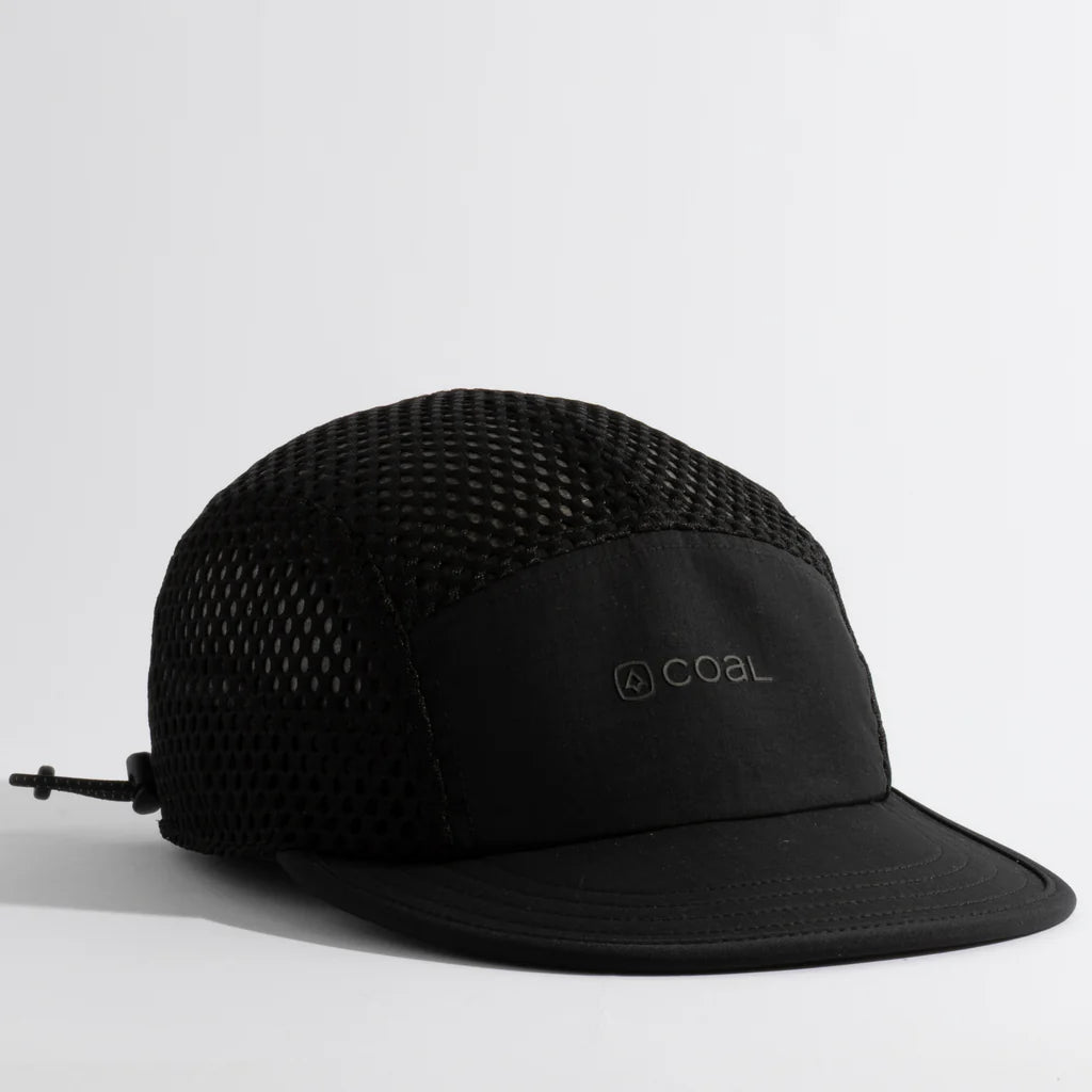 Coal Provo UPF Tech 5 - Panel Mesh Back Hat - Black - Switch Skate & Snow