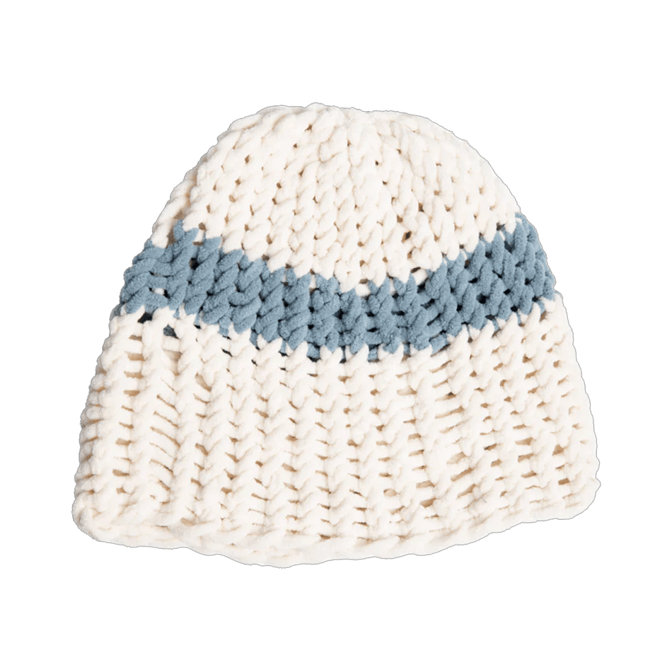Coal X Lampshade Skully Beanie - Off White/Shale Blue - Switch Skate & Snow