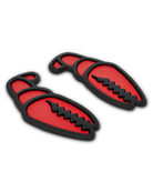 Crab Grab 2026 Mega Claw Stomp Pad - Black/Red - Switch Skate & Snow