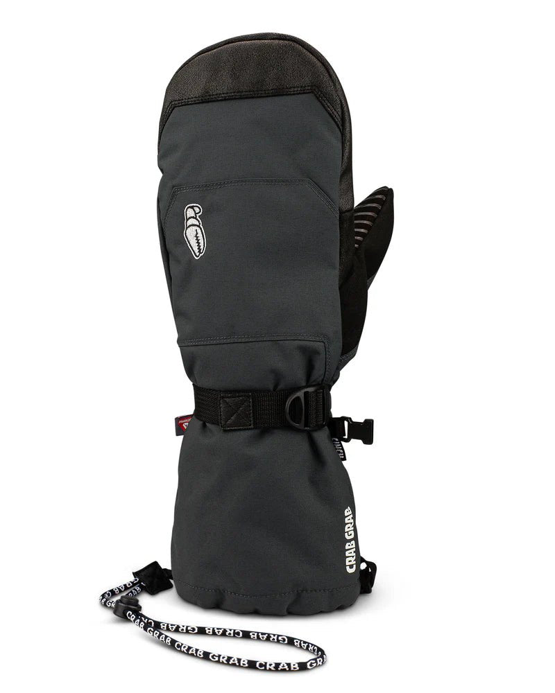 Crab Grab Cinch Mitt 2025 - Washed Black - Switch Skate & Snow