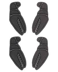 Crab Grab Mini Claws Stomp Pad Black – set of four claws