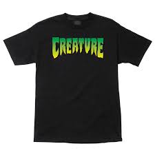 Creature Logo T-Shirt - Black - Switch Skate & Snow