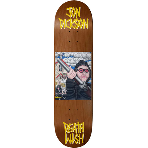 Deathwish Dickson All Screwed Up Deck - 8.475 *Online Only*