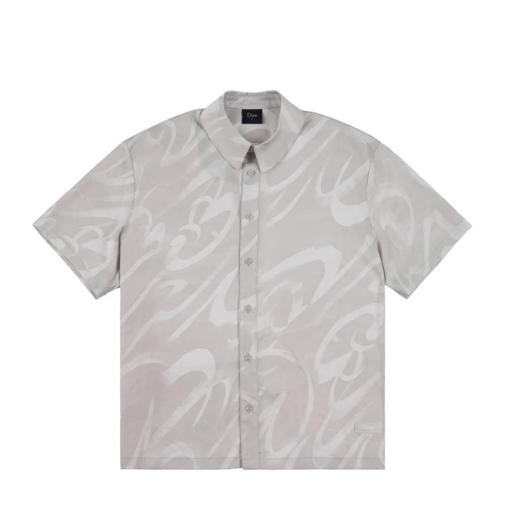 Dime Chilling Satin Shirt - Cream - Switch Skate & Snow