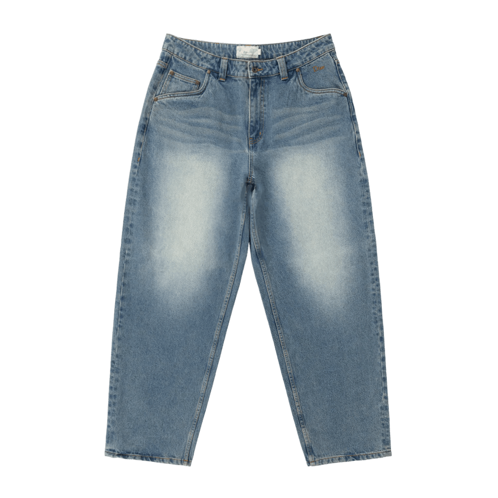 Dime Classic Baggy Denim Pants - Sandblasted Indigo - Switch Skate & Snow