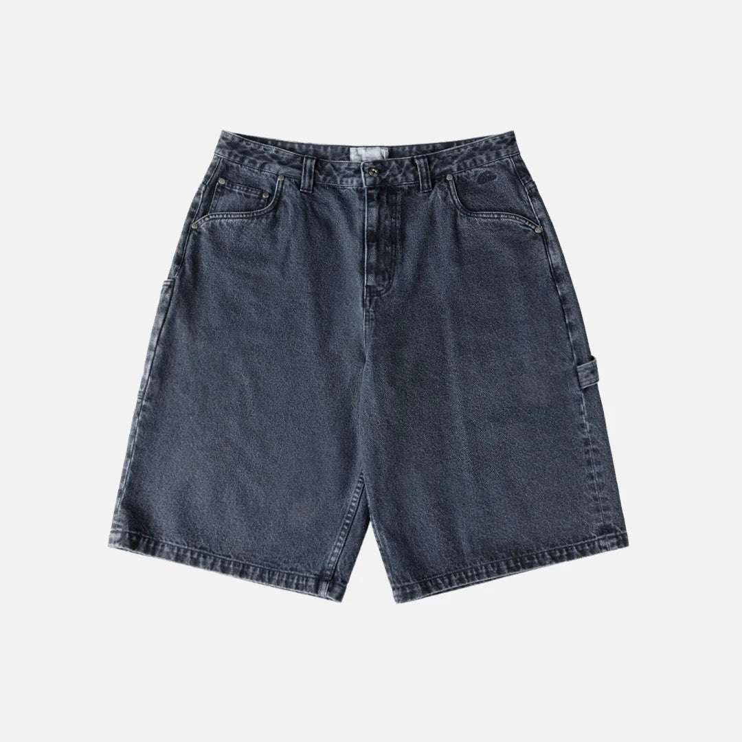 Dime Classic Denim Shorts - Overdyed Blue - Switch Skate & Snow