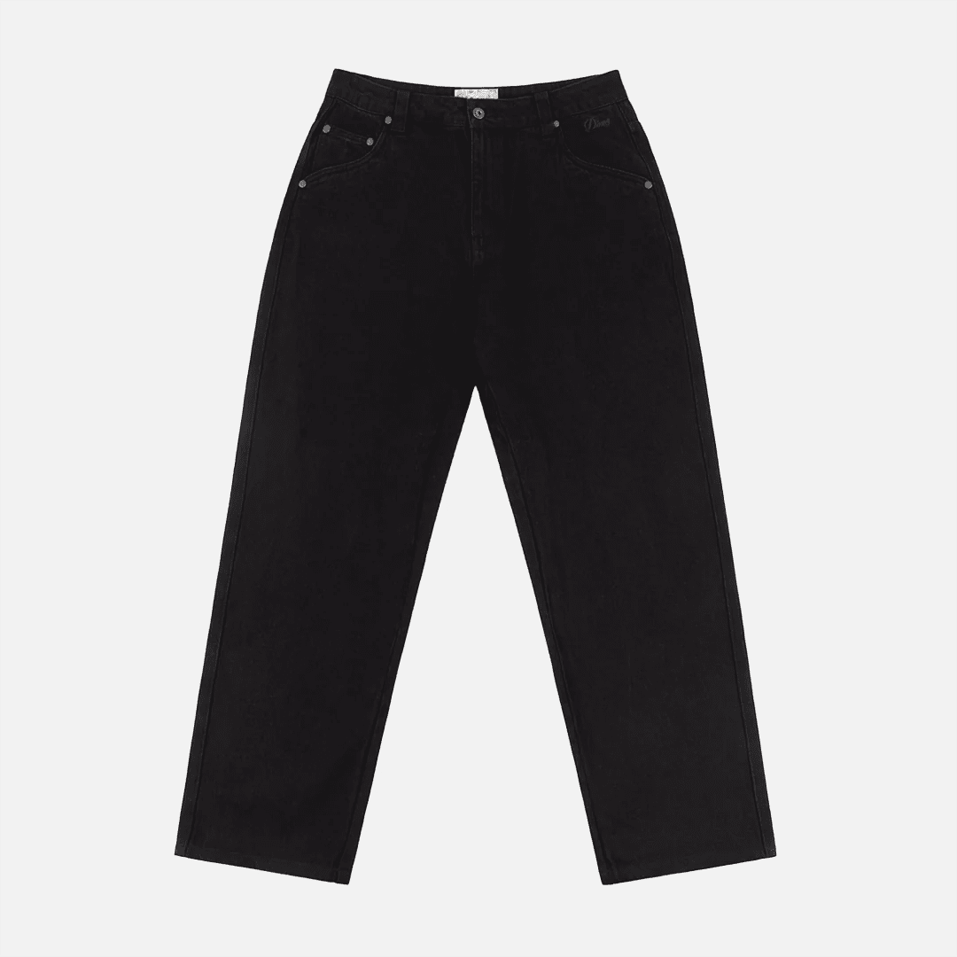 Dime Classic Relaxed Denim Pants - Black - Switch Skate & Snow
