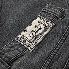 Dime Classic Relaxed Denim Pants - Faded Black - Switch Skate & Snow