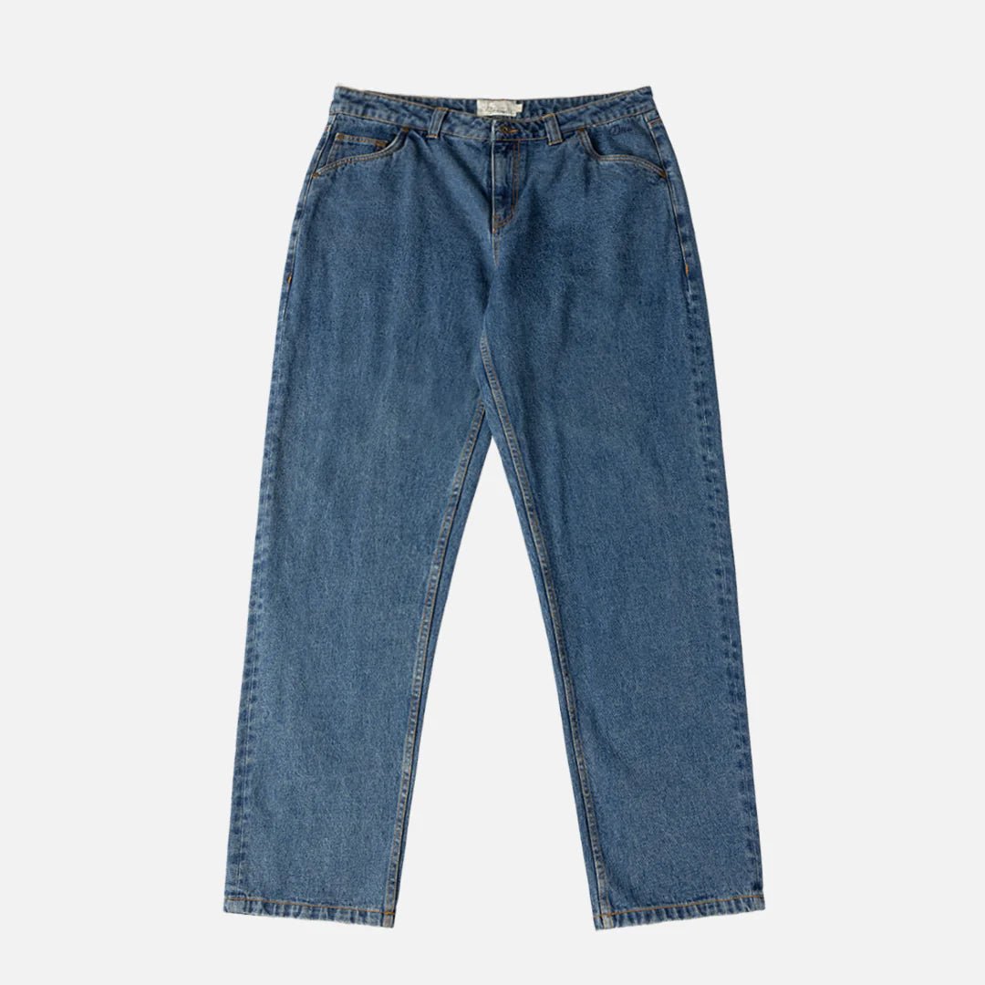 Dime Classic Straight Denim Pants - Stone Wash - Switch Skate & Snow