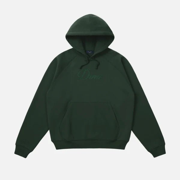 Dime Cursive Logo Hoodie - Moutnain Green - Switch Skate & Snow