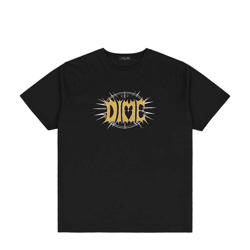 Dime Holy T-Shirt - Black - Switch Skate & Snow